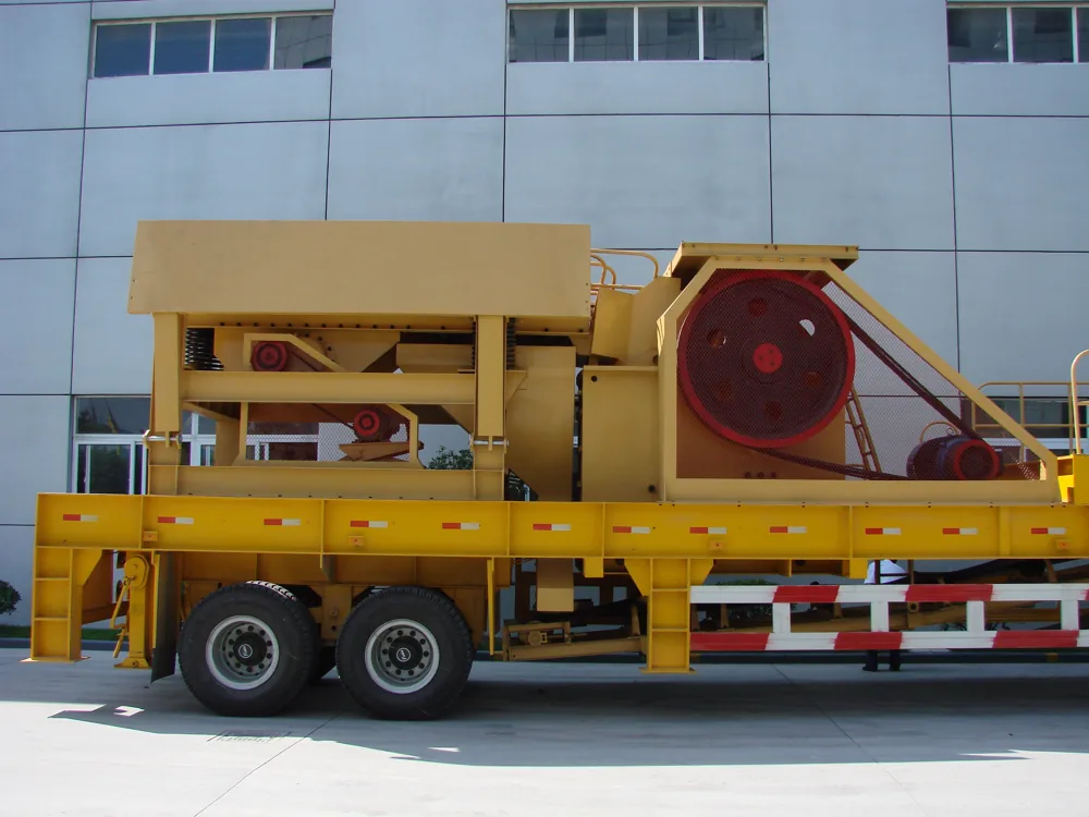 CRONUS mobile cone crushing plant